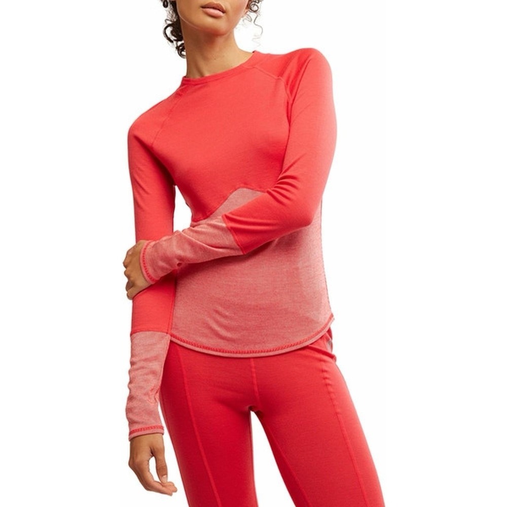 Free People Movement Moonlight Base Layer Winterberry Wool/Lyocell SIZE S